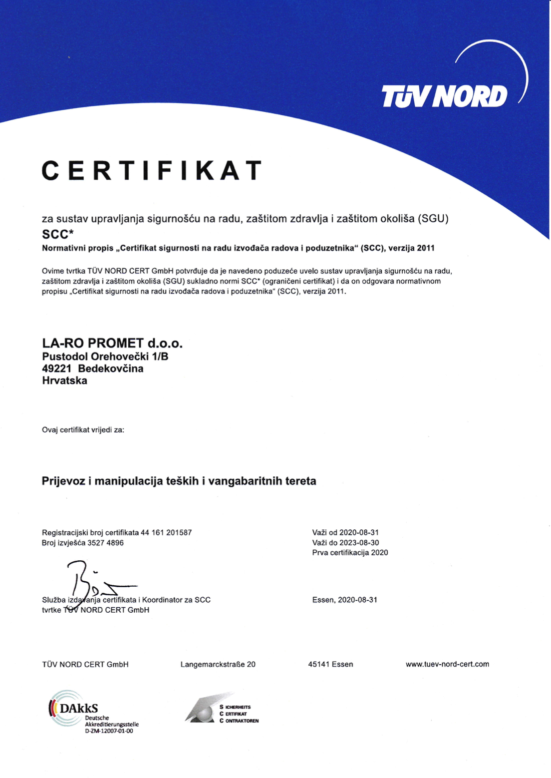 LA-RO PROMET - Profesionalni transport teških tereta i specijalizirana logistika