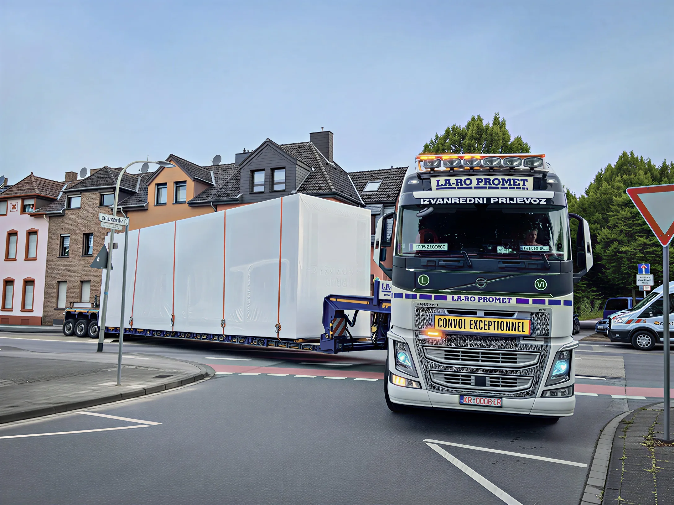 Profesionalni transport teških i vangabaritnih tereta - LA-RO PROMET specijalizirana logistika