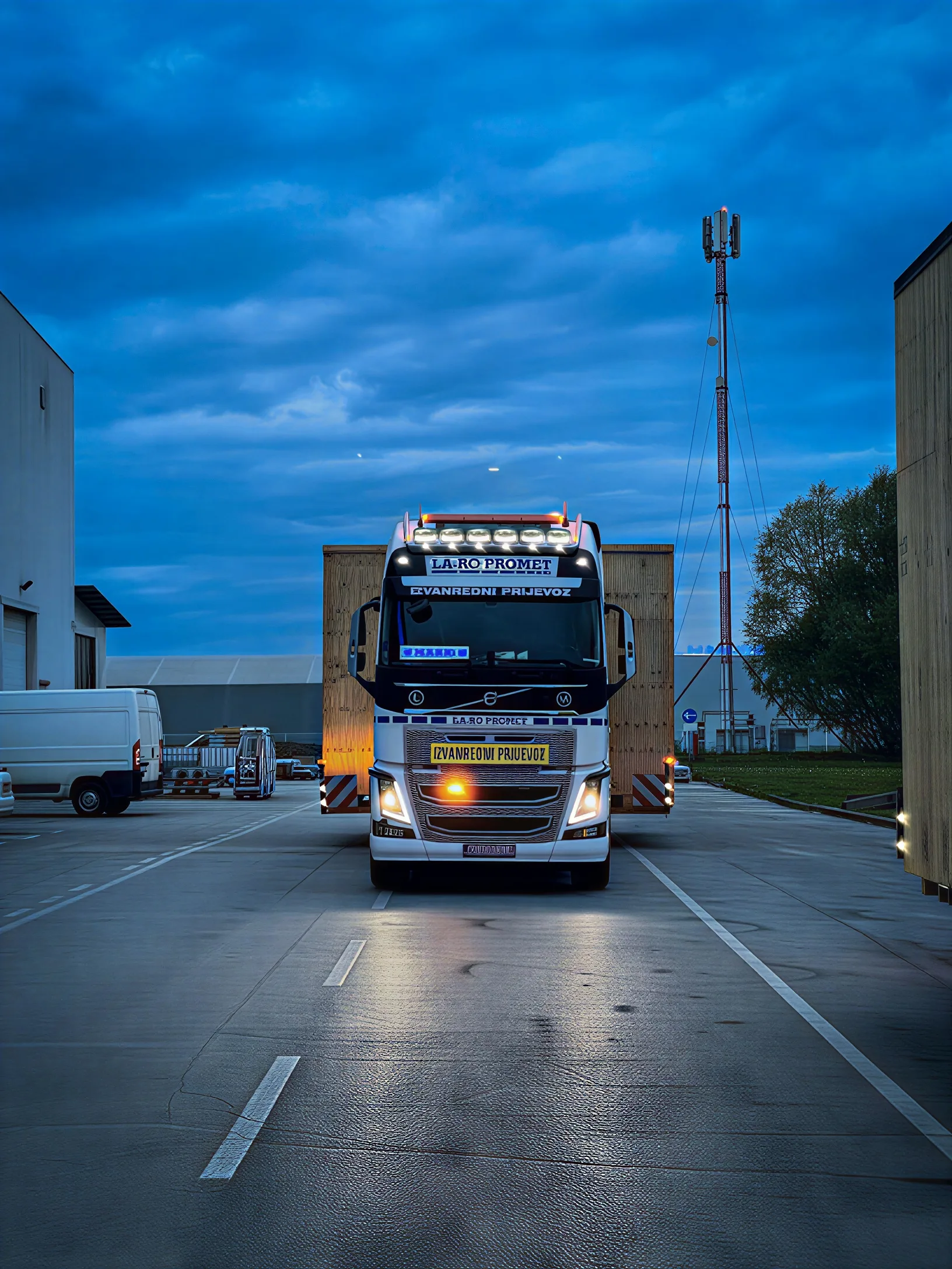Transport teških tereta - LA-RO PROMET mobilna logistika