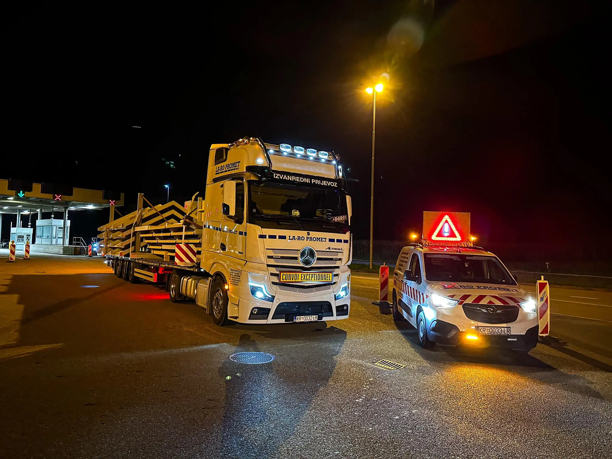 LA-RO PROMET - Specijalizirane usluge transporta vangabaritnih tereta